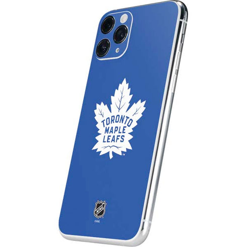 NHL Toronto Maple Leafs Color Pop iPhone 11 Pro Skin